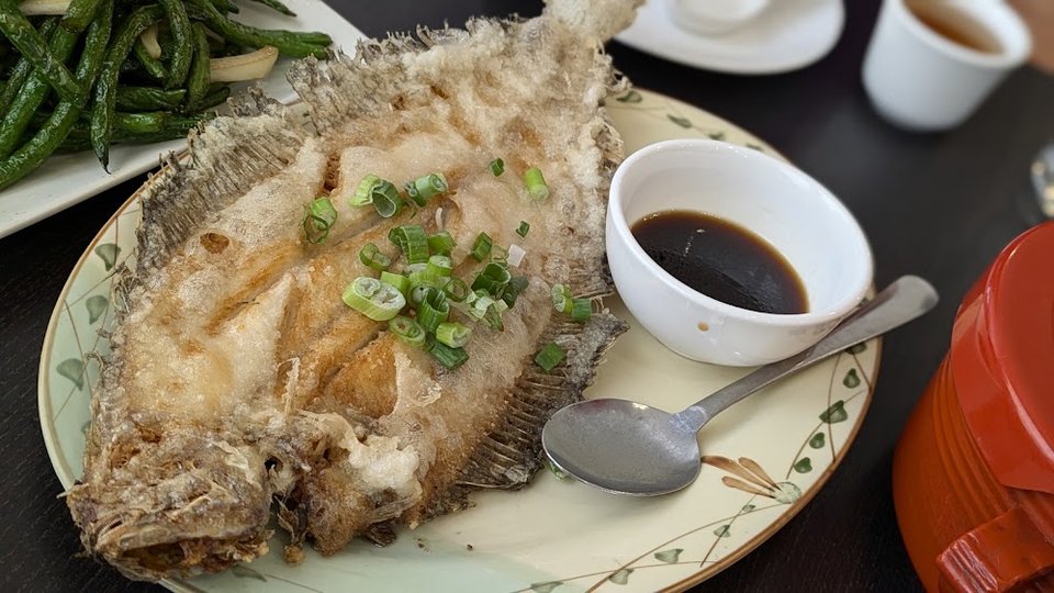 Crispy Fried Sole Fish