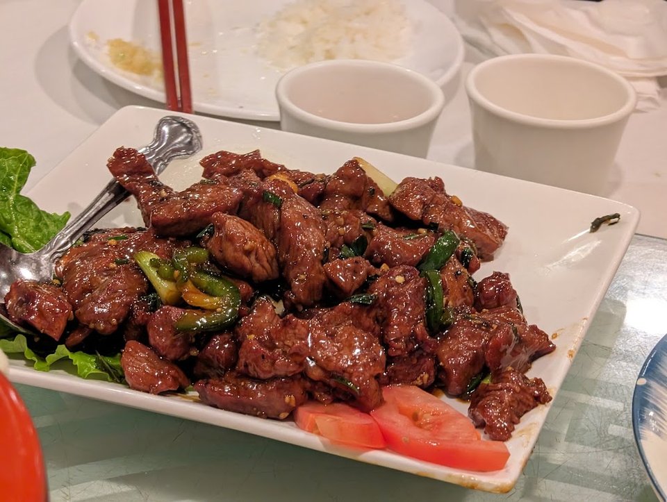 Diced Beef Steak in French Style
