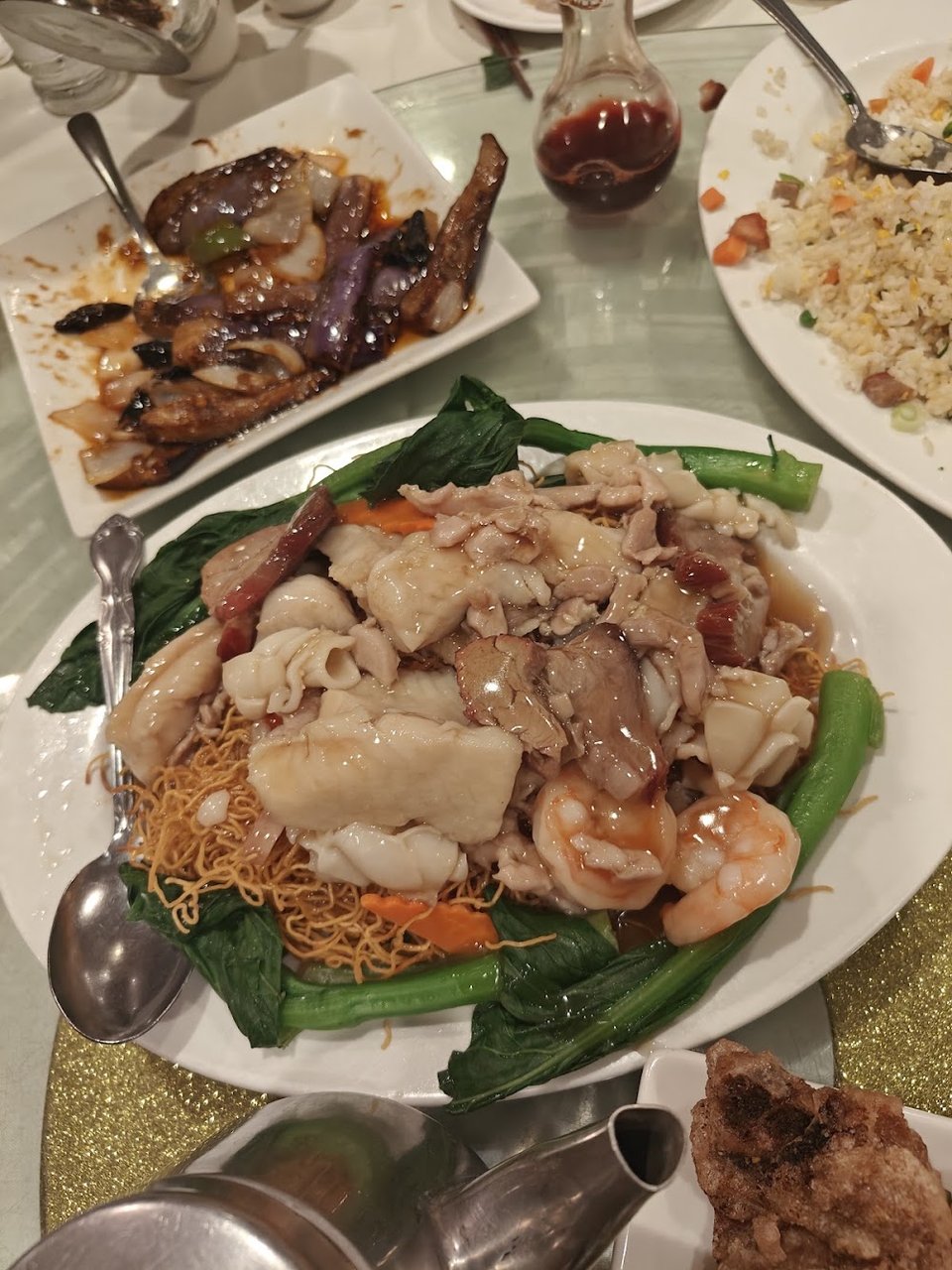 Seafood Chow Mein